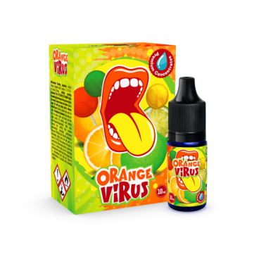 Orange Virus - Narancs, lime nyalóka - Big Mouth e-cigaretta aroma 10ml