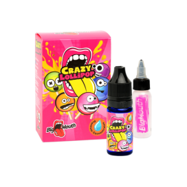 Crazy Lollipops - Gyümölcsös Nyalóka - Big Mouth e-cigaretta aroma 10ml