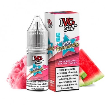 Ivg NicSalts Bar - Watermelon Cotton Candy 20mg/10ml