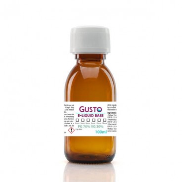 Gusto e-liquid alap 70PG/30VG - ízbajnok - 100ml